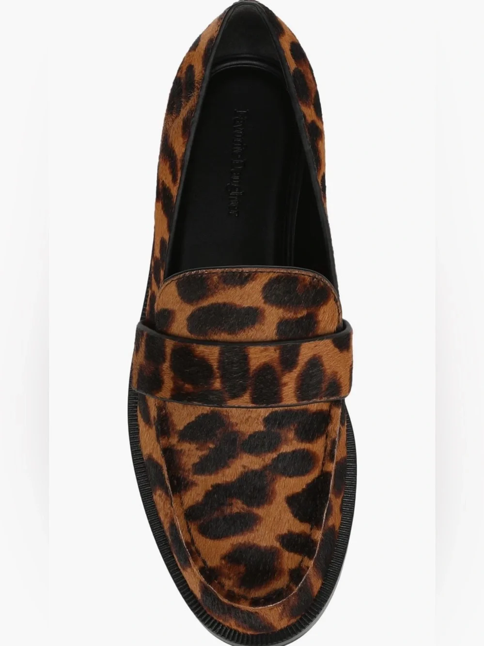 New in box! Favorite Daughter Leopard print Calf Hair Loafers Lola Too